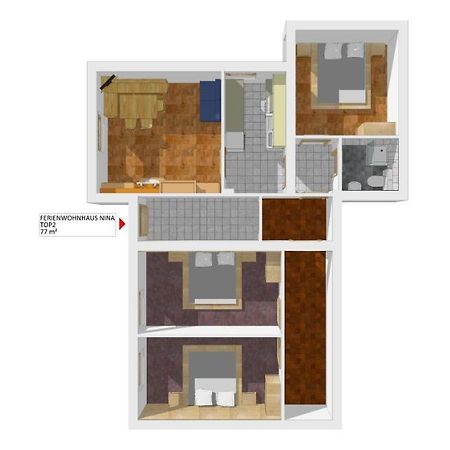 Haus Nina Appartement Gerlosberg Buitenkant foto